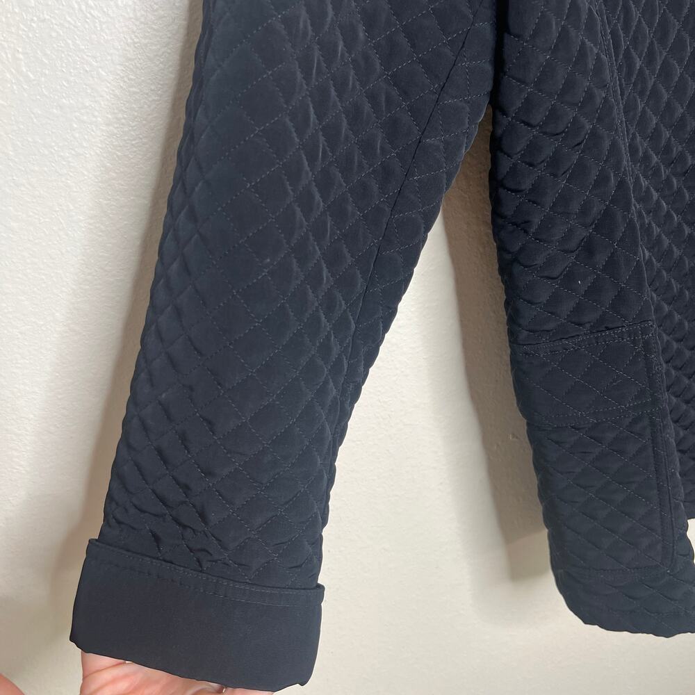 ESPRIT Black Quilted Jacket Large - Picture 4 of 14